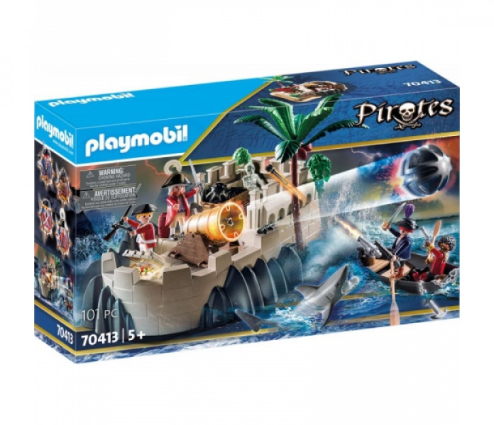 70413 PLAYMOBIL® Pirates Sarkansvārča cietoksnis, no 5+