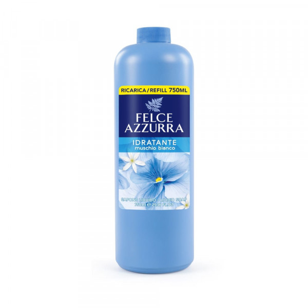 FELCE AZZURRA MITRINOŠAS Šķidrās ziepes Baltais muskuss REFILL, 750 ml