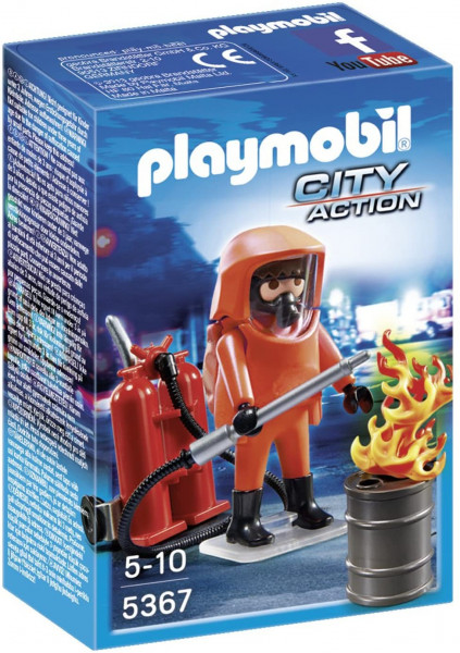 Akcija! 5367 PLAYMOBIL® City Action Ugunsdzēsējs,no 5+