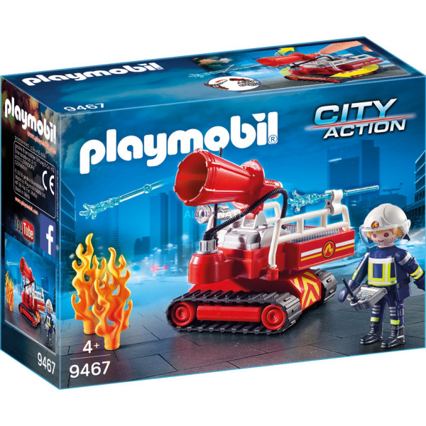 9467 PLAYMOBIL® City Action Ugunsdzēsēju ūdens lielgabals, no 4+