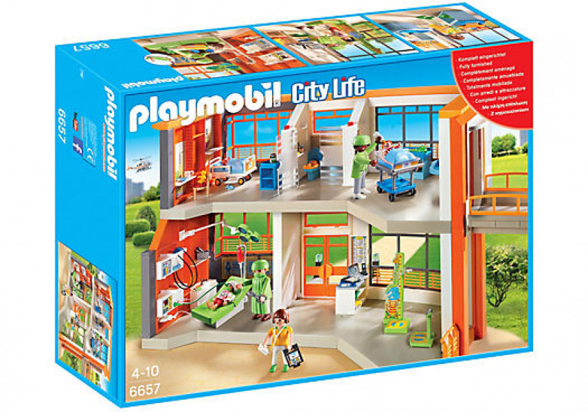 6657 PLAYMOBIL® City Life Bērnu slimnīcu, no 4+