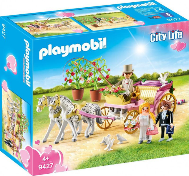 9427 PLAYMOBIL® City Life Kāzu kariete, no 4+