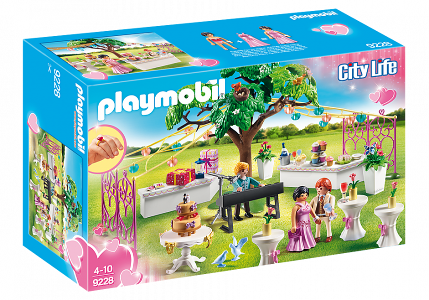 9228 PLAYMOBIL® City Life Kāzu svinības, no 4+