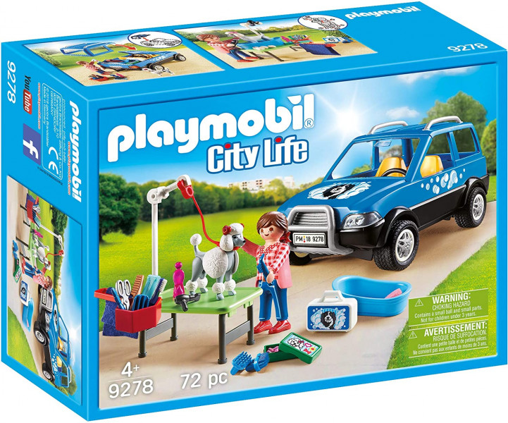 9278 PLAYMOBIL® City Life Dzīvnieku kopšanas komplekts, no 4+