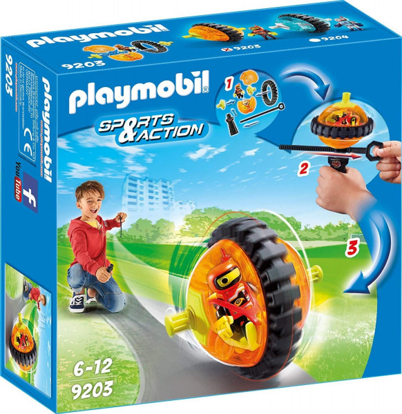 9203 PLAYMOBIL® Sports & Action Orange Roller Racer, no 6+