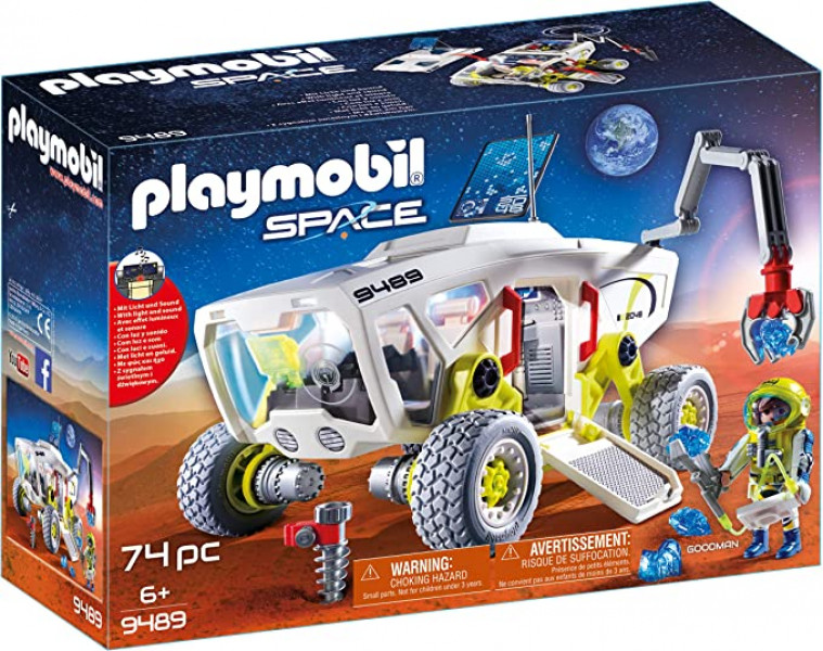 9489 PLAYMOBIL® Space Marsa pētijuma transports, no 6+