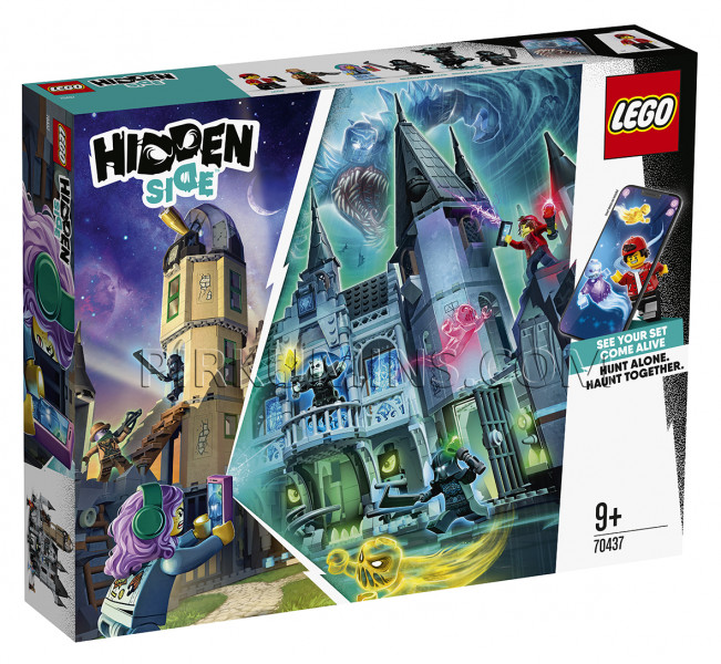70437 LEGO® Hidden Side Noslēpumainā pils, no 9+ gadiem NEW 2020!
