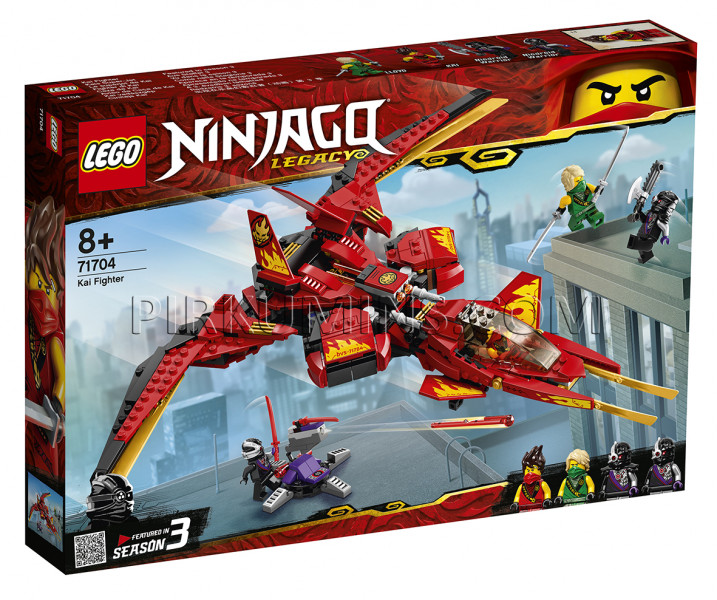 71704 LEGO® Ninjago Истребитель Кая, c 8+ лет NEW 2020!