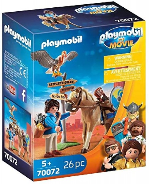 70072 PLAYMOBIL® THE MOVIE Marla ar zirgu, no 5+