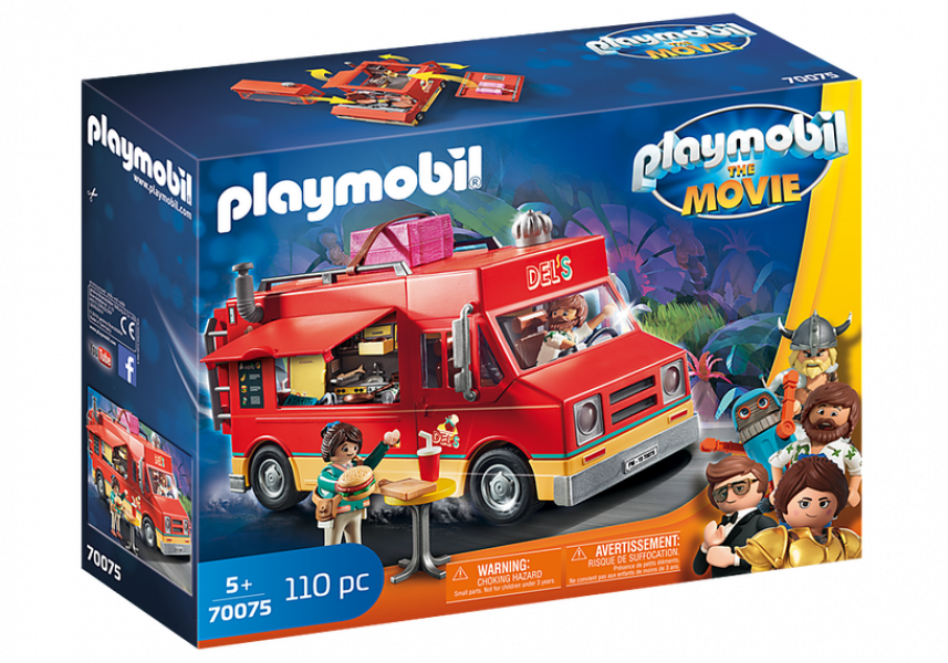 70075 PLAYMOBIL® THE MOVIE Del's pārtikas mašīna, no 5+