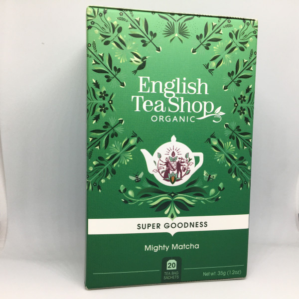 English Tea Shop organiskā Mighty Matcha tēja, 20 maisiņi