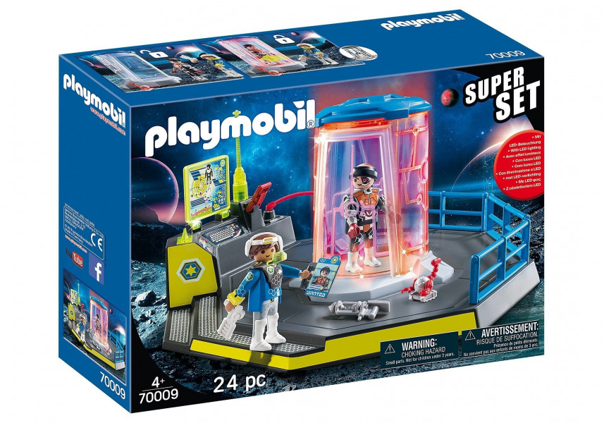 70009 PLAYMOBIL® SUPER SET Kosmosa cietums, no4+