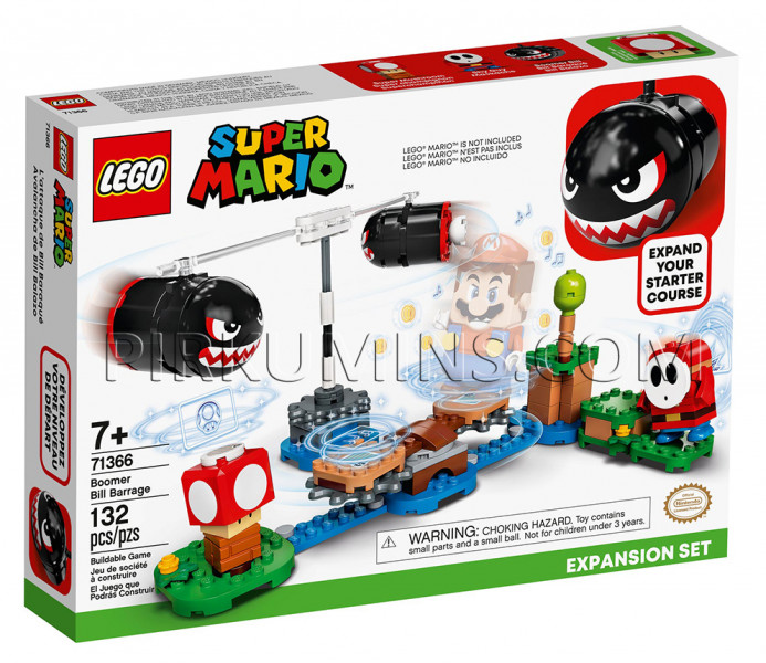 71366 LEGO® Super Mario Огневой налёт Билла-банзай. Дополнительный набор, с 7+ лет NEW 2020!(Maksas piegāde eur 3.99)