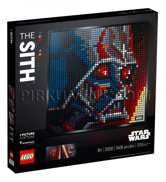 31200 LEGO® Art Ситхи Star Wars™, c 18+ лет NEW 2020!