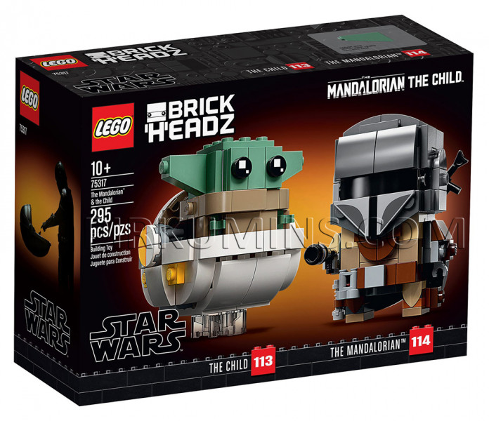 75317 LEGO® Star Wars Мандалорец и малыш, c 10+ лет NEW 2020! (Maksas piegāde eur 3.99)