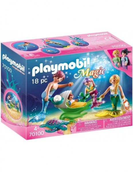 70100 PLAYMOBIL® MAGIC Nāriņu ģimene, no 4+