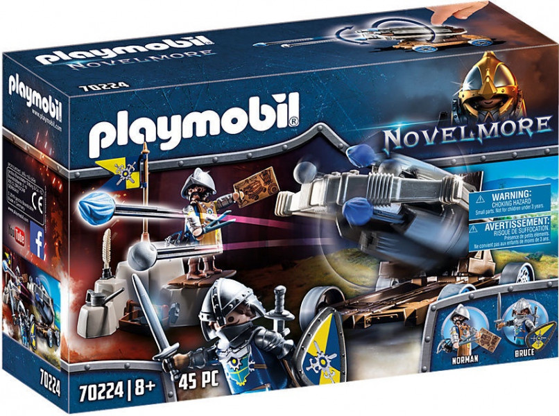 70224 PLAYMOBIL® Novelmore Ūdens ballista, no 8+ gadiem 2020!