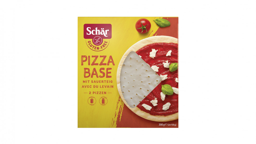 Schar Pizza bezglutēna picas pamatnes, bez glutēna, 2x150g