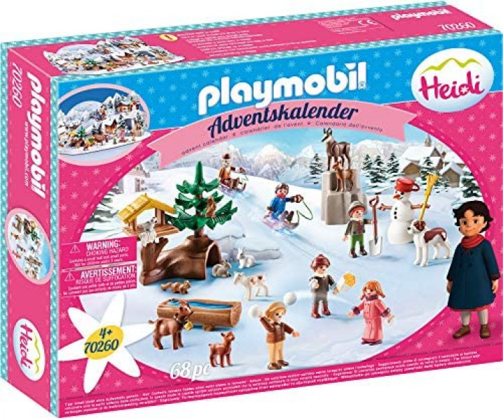 70260 PLAYMOBIL® Heidi's ziemas pasaule- Adventes Calendar, no 4+