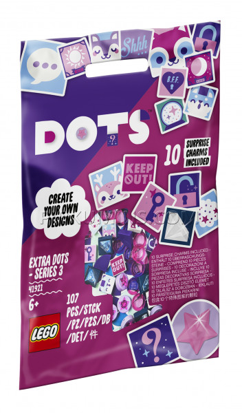 41921 LEGO® DOTS Тайлы DOTS — серия 3, c 6+ лет NEW 2021!