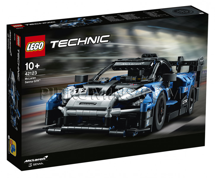 42123 LEGO® Technic McLaren Senna GTR™, с 10+ лет NEW 2021! (Maksas piegāde eur 3.99)