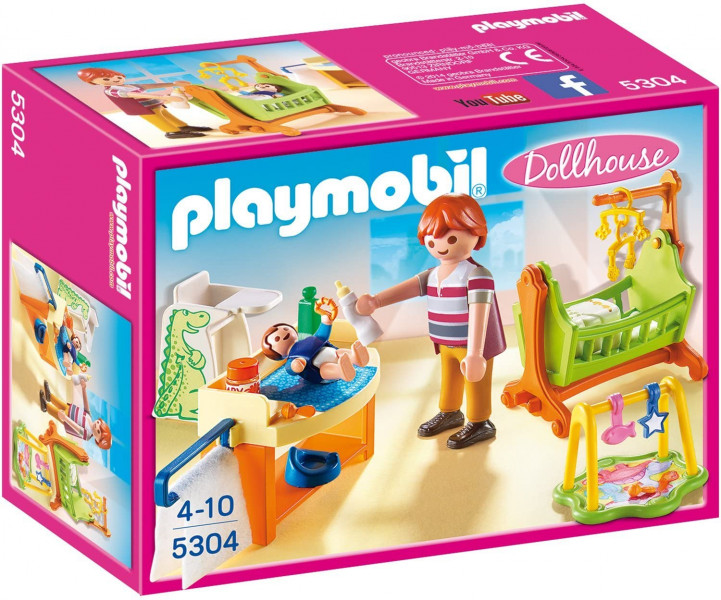 5304 PLAYMOBIL® Dollhouse Zīdaiņa istaba, no 4+