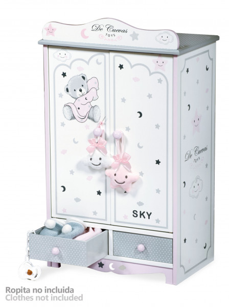 54024 DeCuevas Toys Leļļu koka skapis 