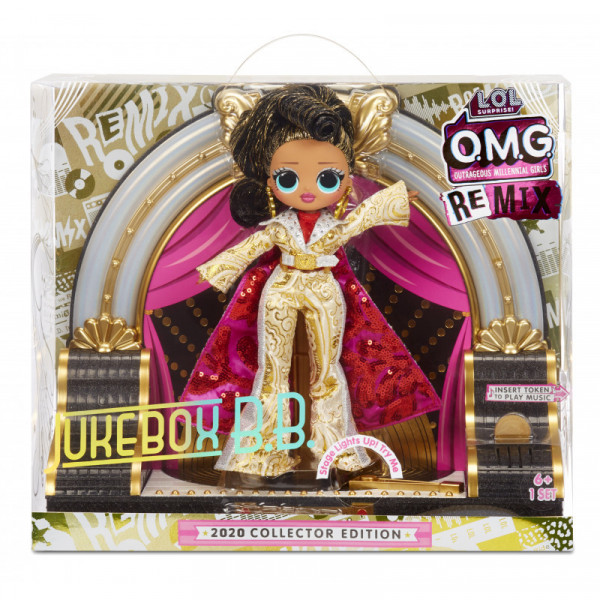 LOL REMIX OMG kolekcijas lelle, Jukebox B.B 23 cm