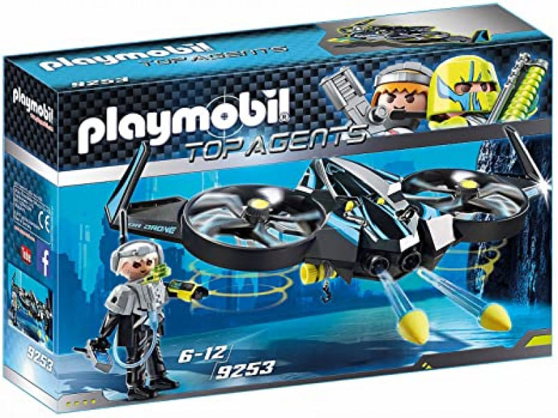 9253 PLAYMOBIL® Top Agents Mega Drons ,no 6+