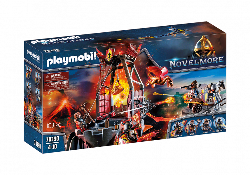 70390 PLAYMOBIL® Novelmore Raidersio lavas krātuve, no 4+ gadiem NEW 2021!