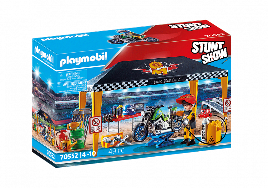 70552 PLAYMOBIL® Stunt Show Servisa telts, 4+