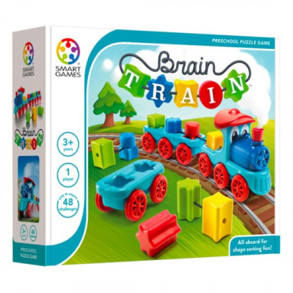 Smart games Prāta spēle (48uzdevumi) no 3gadiem - Vilciens, SG040