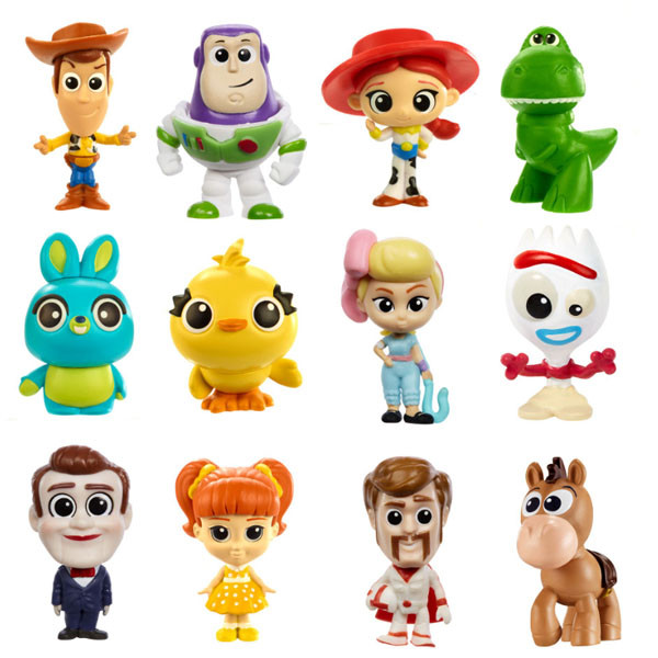 GHL54 Toy story 4 Rotaļu figūras dažādas 3,5cm 1gb