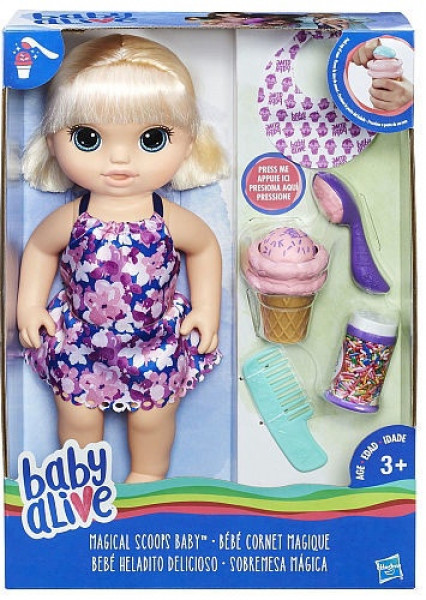 Hasbro Baby Alive Lelle un saldējuma komplekts