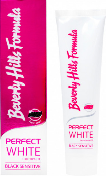 Beverly Hills Formula Perfect White Sensitive baltinoša zobu pasta 100ml