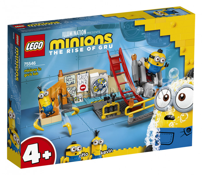 75546 LEGO® Minions Minjoni Grū laboratorijā, no 4+ gadiem NEW 2021!