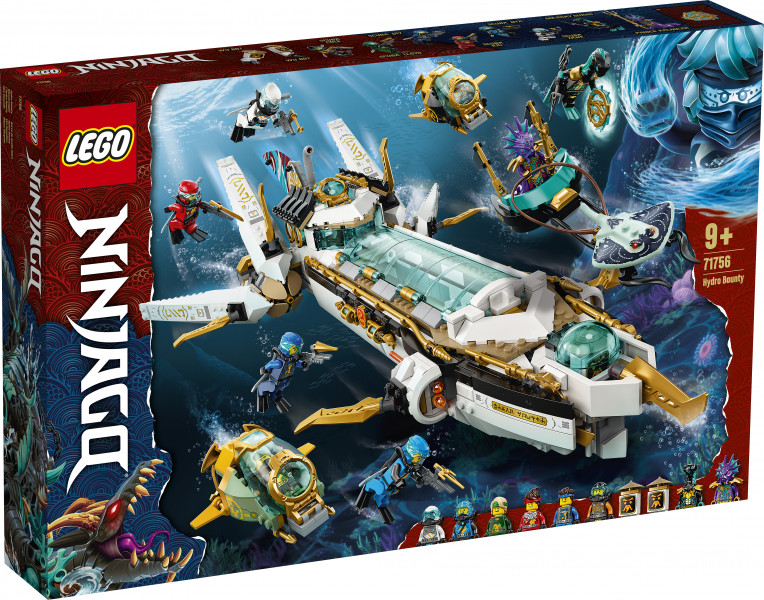 71756 LEGO® Ninjago Ūdens dārgumi, no 9+ gadiem NEW 2021! (Maksas piegāde eur 3.99)