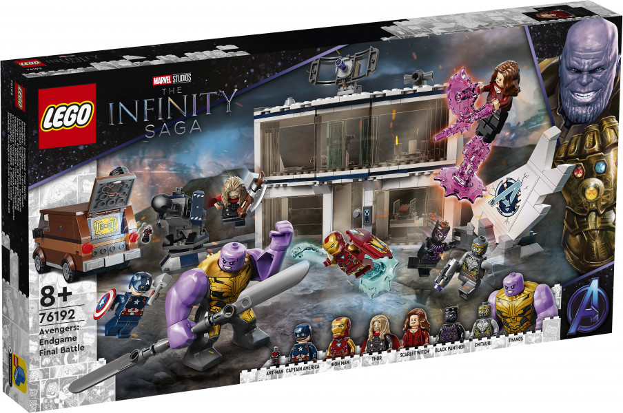 76192 LEGO® Marvel Atriebēji: Noslēguma cīņas izšķirošā kauja (Maksas piegāde eur 3.99)