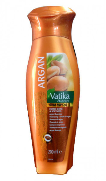 Vatika Argan šampūns zīdainiem matiem, 200ml