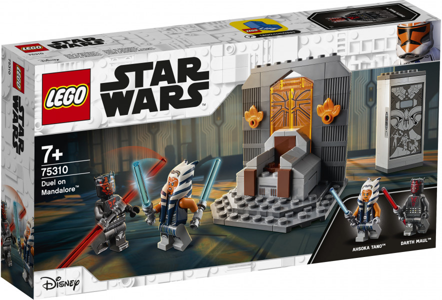 75310 LEGO® Star Wars Дуэль на Мандалоре, c 7+ лет NEW 2021! (Maksas piegāde eur 3.99)