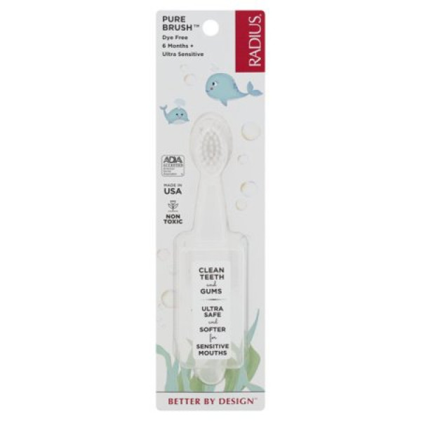 RADIUS Pure Baby Ultra soft zobu birste bērniem, no 6 mēn.