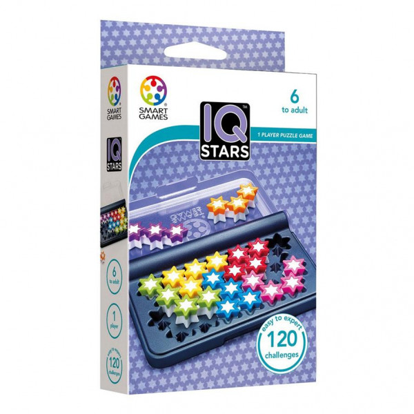 Smart Games mini Loģikas spēle IQ Stars no 6 gadiem