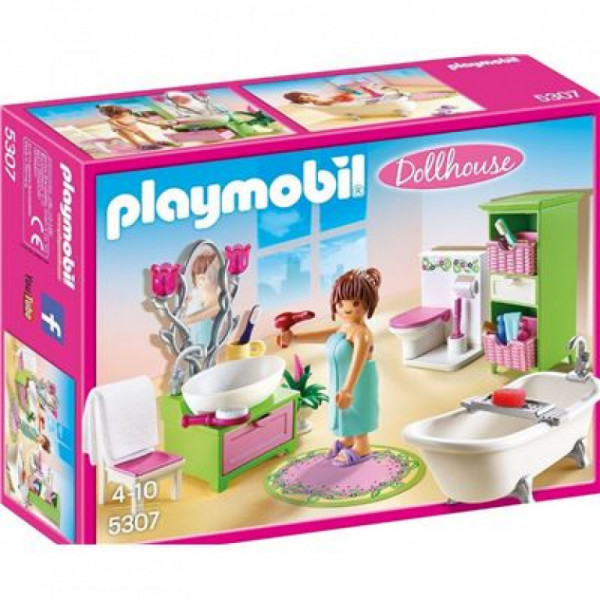 5307 PLAYMOBIL® Dollhouse Vannas istaba, no 4+