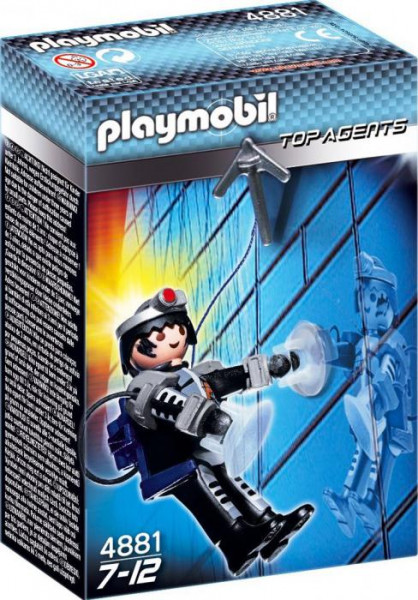 4881 PLAYMOBIL® Top Agents Slepenais aģents, no 7+