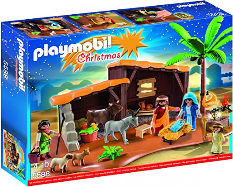 5588 PLAYMOBIL® Ziemassvētku kūtiņa ar silīti, no 4+