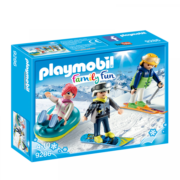 9286 PLAYMOBIL® Family Fun Ziemas sporta fanu trio, no 4+