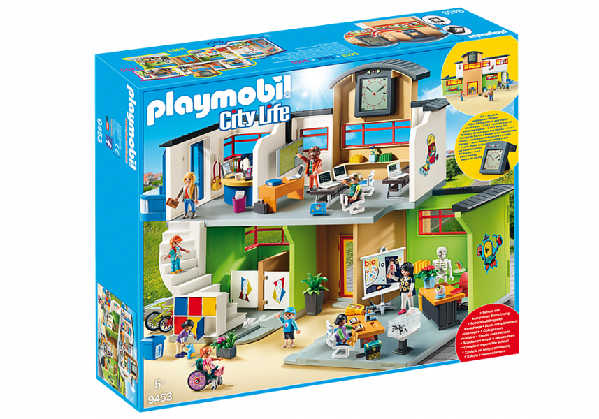 9453 PLAYMOBIL® City Life Skola, no 5+