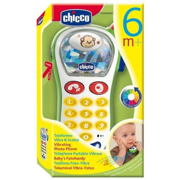 Chicco Обучающий телефон, от 6-36мес.