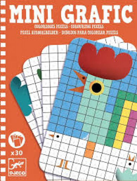 DJ05388 Djeco Mazās spēlītes laika kavēšanai - Krāso pa cipariem! no 6 gadiem