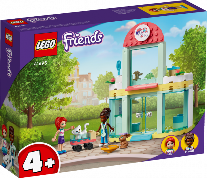 41695 LEGO® Friends Клиника для домашних животных , c 4+ лет , NEW 2022!(Maksas piegāde eur 3.99)